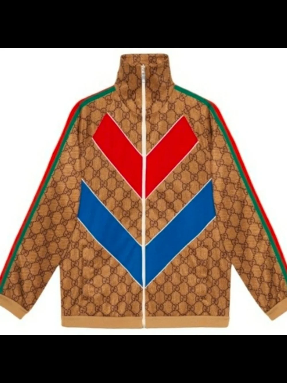 Gucci GG Supreme Technical Chevron Jacket
